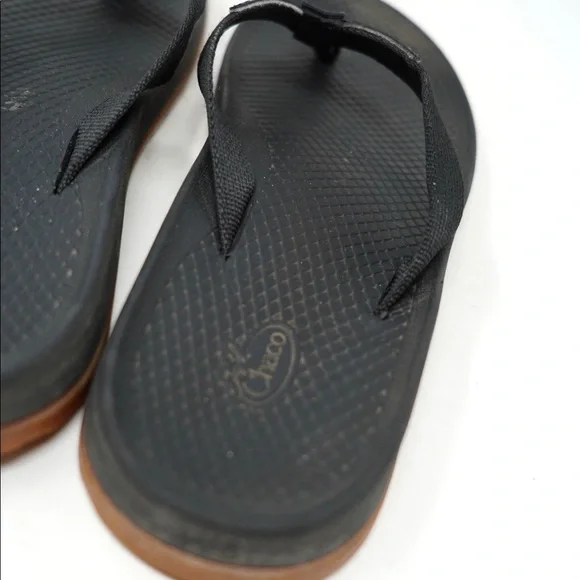 Chaco Women’s lowdown Low Down Thong Flip Flop Sandals Black Size 8 new - Picture 5 of 7